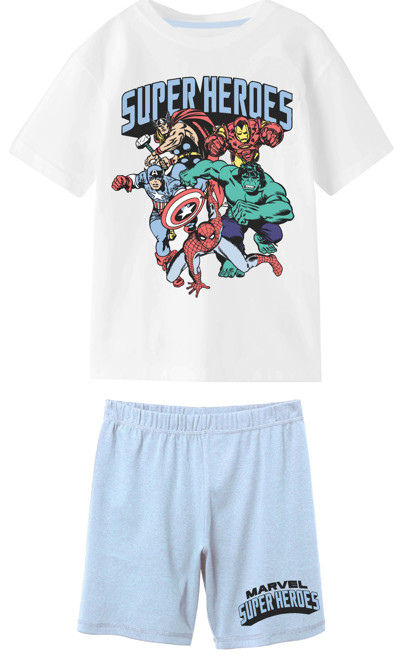 Avengers children's short pajamas 92-128 cm