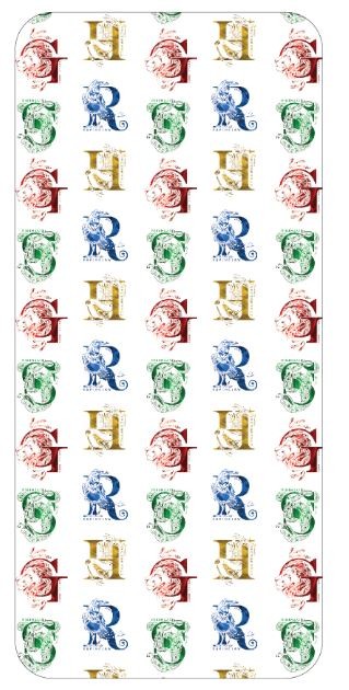 Harry Potter Initials Fitted Sheet 90x200 cm