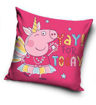 Peppa Pig Yay pillow cover 40x40 cm
