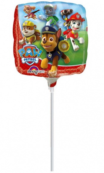 Paw Patrol mini foil balloon 23 cm