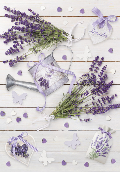 Colour Rustic Lavender A/4 elastic folder