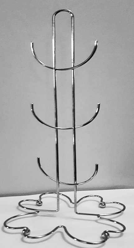 Κυπελοστάτης Μεταλλικός Chrome