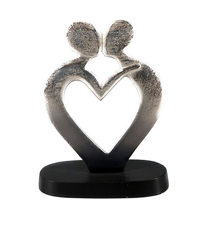 Μεταλλικές Διακοσμητικές Διπλές Καρδιές