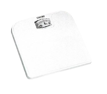 Μηχανική Ζυγαριά Μπάνιου CAMRY Λευκή 24.3x26.8x4.2cm