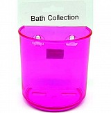 ΠΟΤΗΡΑΚΙ ΜΠΑΝΙΟΥ ΦΟΥΞΙΑ ΜΕ ΒΕΝΤΟΥΖΕΣ 10x11 εκ.