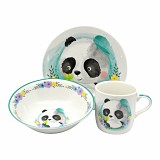 ΣΕΤ ΦΑΓΗΤΟΥ ΠΑΙΔΙΚΟ 3 ΤΕΜΑΧΙΩΝ ΠΟΡΣΕΛΑΝΙΝΟ ΖΩΑΚΙ ΠΑΝΤΑ ANKOR