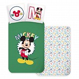 Disney Mickey  Letters  bedding cover 140×200cm, 70×90 cm