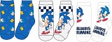 Sonic the Hedgehog Sonic the Hedgehog Running Kids Socks 23-34