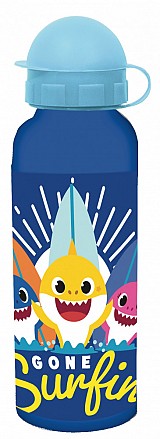 Baby Shark Wave Aluminum Water Bottle 520 ml