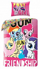 My Little Pony Fun bedding set 140×200cm, 70×90 cm