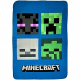 Minecraft Hostile Mobs super soft fleece blanket 100*150cm