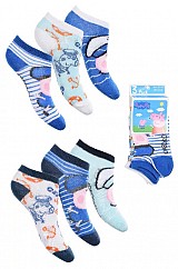 Peppa Pig children's no-show socks 23-34