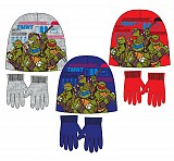 Teenage Mutant Ninja Turtles children's hat and glove set 52-54 cm