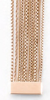 Victoria Rose gold bracelet