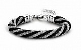 Victoria Black and White Bracelet