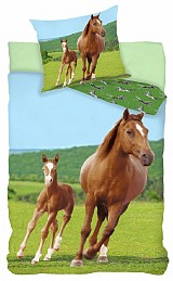 Horses bedding cover 140×200cm, 70×90 cm
