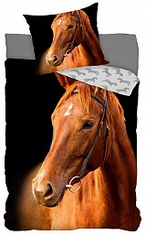 Horses bed linen 140×200cm, 70×90 cm