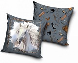 Horses decorative pillow 40x40 cm