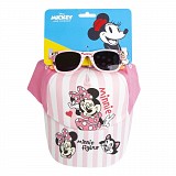 Disney Minnie Figaro sunglasses and baseball cap set