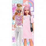 Barbie Together  bath towel, beach towel 70x140cm