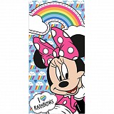 Disney Minnie  Rainbows bath towel, beach towel 70x140cm