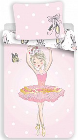 Ballet Ballerina Bedding Set 140×200cm, 70×90 cm