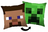 Minecraft Steve Creeper decorative pillow 40*40 cm
