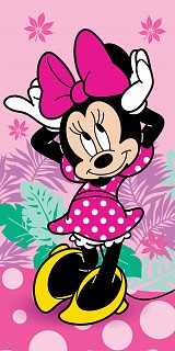 Disney Minnie  Pretty in Pink bath towel, beach towel 70x140cm