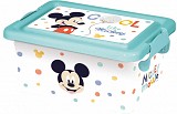 Disney Mickey  plastic storage box 3.7 L