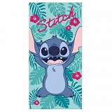 Disney Lilo and Stitch Happy bath towel, beach towel 70x140cm (Fast Dry)