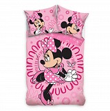 Disney Minnie Sightly bedding set 140×200cm, 70×90 cm