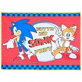 Sonic the Hedgehog Gotta Go hand towel, face towel, towel 40x30 cm
