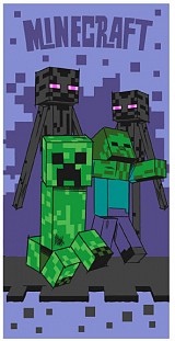 Minecraft Sketch Mobs bath towel, beach towel 70x140cm
