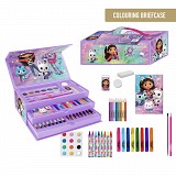 Gabby's Dollhouse stationery set in suitcase