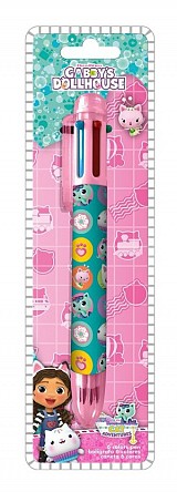 Gabby's Dollhouse 6-color pen