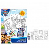 Paw Patrol Duty Calls coloring set with stickers