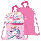 Unicorn Clouds Deluxe sports bag, gym sack 45 cm