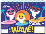 Baby Shark Wave A/4 spiral sketchbook 30 sheets