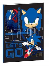 Sonic the Hedgehog Go Fast Sonic the Hedgehog B/5 Lined Notebook 40 pages