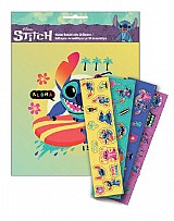 Disney Lilo and Stitch sticker album with 50 stickers