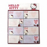 Hello Kitty Apple notebook label 16 pcs