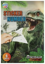 Dinosaur Expedition puzzle sticker  CCG128344