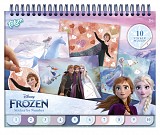 Disney Frozen Destiny puzzle sticker and coloring set CCG681576