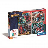 Spiderman Trio in Action 4-in-1 Clementoni Puzzle