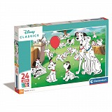 Disney 101 kiskutya Puppy Parade 24 db-os maxi puzzle Clementoni CMC24245