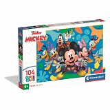 Disney Mickey Colorsplash 104-piece Clementoni puzzle CMC25053