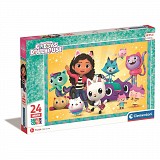 Gabby's Dollhouse Sparkling 24 piece maxi puzzle Clementoni CMC28521