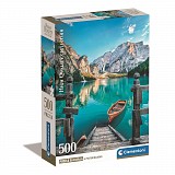 Cities Braies Lake Italy 500-piece puzzle Clementoni  CMC35538