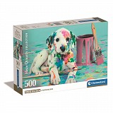 Dog Dalmatian 500 piece puzzle Clementoni  CMC35545