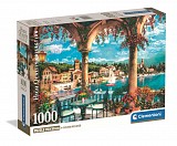 Cities View of Lake Como Italy 1000-piece Compact Puzzle Clementoni CMC39930